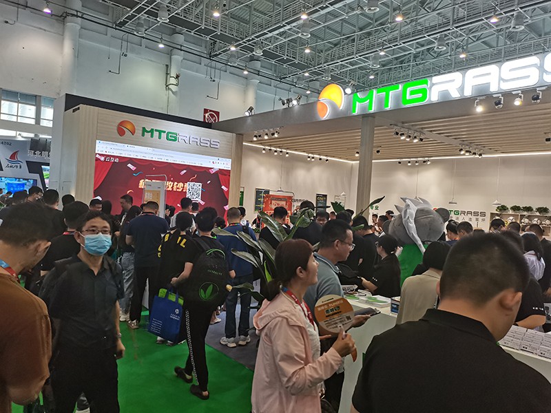 展会直击｜麦迪人造草坪华彩亮相第40届体博会